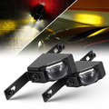 🆕0.8'' 3000K Yellow Bi-LED Projector | 45° Turning-Assist Grille Light for  SUV Truck ATV UTV