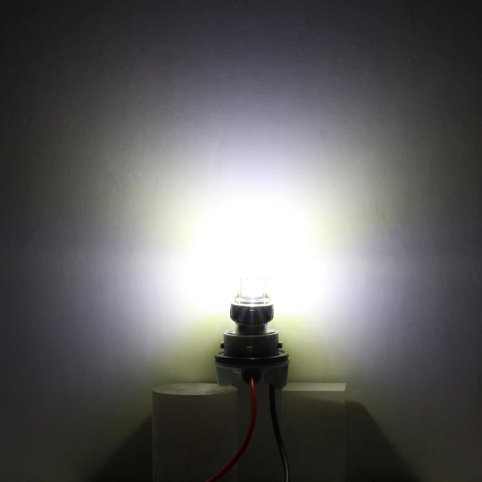🆕1156 P21W BA15S LED Backup Reverse/Turn Signal/Brake Tail Light Bulbs 500% High Brightness CAN-Bus Error Free 6500K White B52 Series | 2 Bulbs