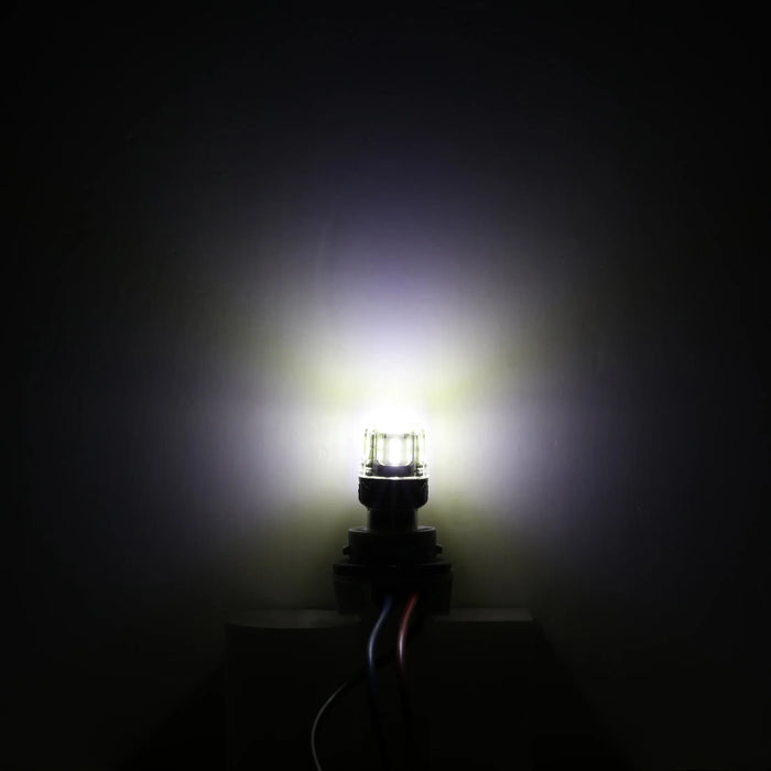 🆕1157 BAY15D LED Backup Reverse/Turn Signal/Brake Tail Light Bulbs 13W 500% High Brightness CAN-Bus Error Free 6500K White B52 Series | 2 Bulbs