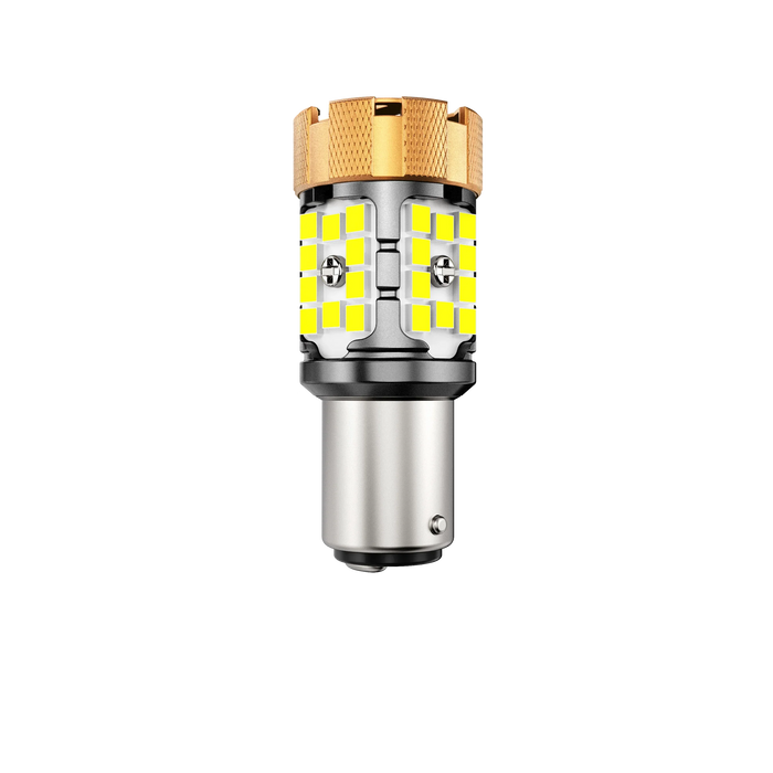 🆕1157 BAY15D LED Backup Reverse/Turn Signal/Brake Tail Light Bulbs 50W 4000LM CAN-Bus Error Free 6500K White B21-PRO Series | 2 Bulbs