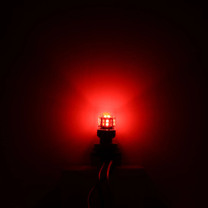 🆕1157 BAY15D LED Brake/Tail Light Bulbs 11W 500% High Brightness CAN-Bus Error Free Red B52 Series | 2 Bulbs