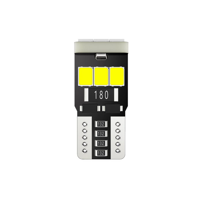 🆕168 2825 W5W T10 LED License Plate/Side Marker/Interior Light Bulb 5W 300% Brighter CANBUS Error Free White