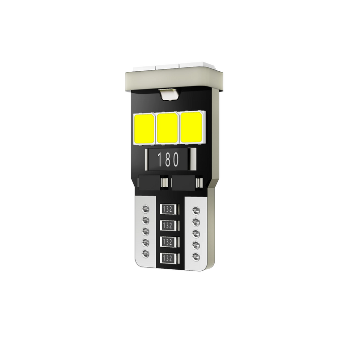 🆕168 2825 W5W T10 LED License Plate/Side Marker/Interior Light Bulb 5W 300% Brighter CANBUS Error Free White