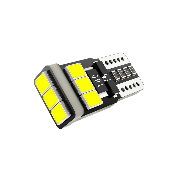 🆕168 2825 W5W T10 LED License Plate/Side Marker/Interior Light Bulb 5W 300% Brighter CANBUS Error Free White