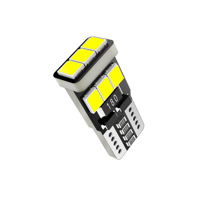 🆕168 2825 W5W T10 LED License Plate/Side Marker/Interior Light Bulb 5W 300% Brighter CANBUS Error Free White