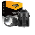 2 Inch 70W Bi-LED Projector Lens Fog Light 6000K HD Lens For Toyota| 2PCS/Set