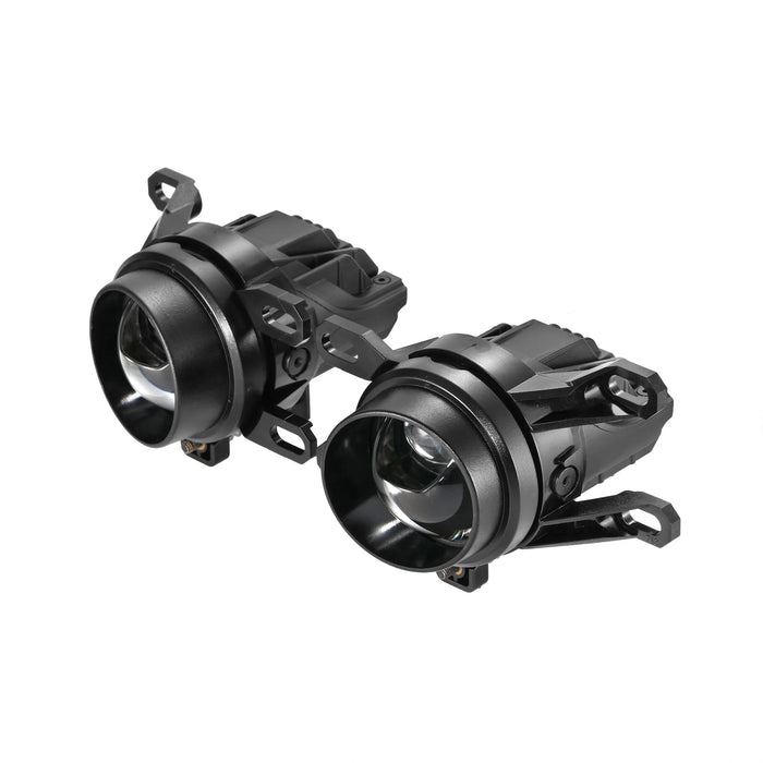 2 Inch 80W Bi-LED Projector Lens Fog Light 6000K Hyperboloid Lens Fog Light With High Beam Auxiliary Beam For Toyota | 2 PCS/Set