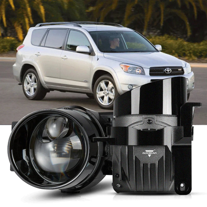 2006-2012 Toyota RAV4 Bi-LED Projector Lens Fog Light - 3 Inch 83W 6000K Hyperboloid Lens