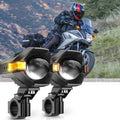 2011 Honda NC700X Motorcycle LED Spotlight Light 3+5 Light Modes MT8 Series