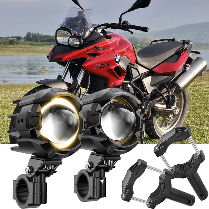 2014 BMW F700 GS Motorcycle LED Spotlight Light 3+5 Light Modes
