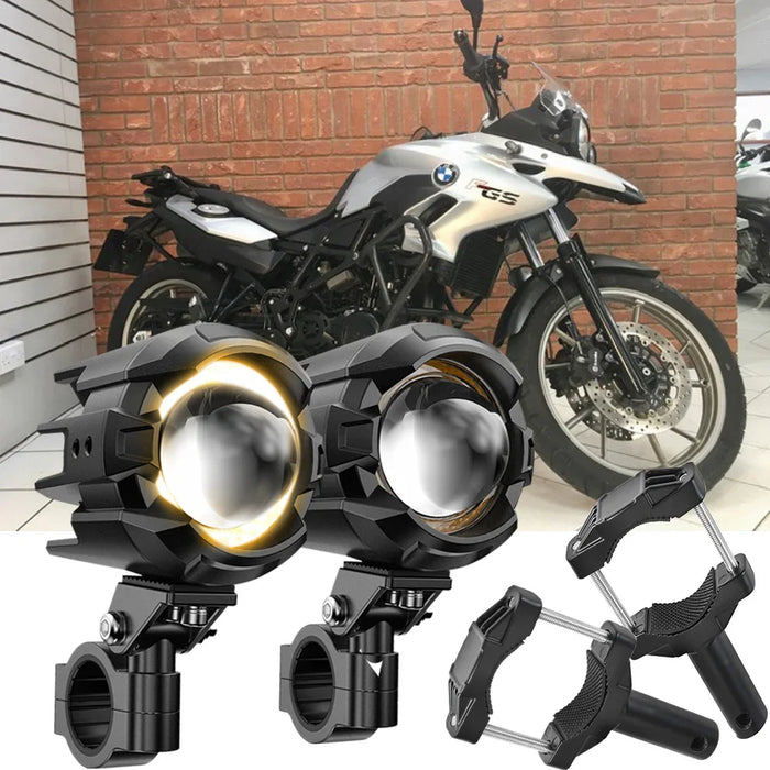 2014 BMW F700 GS Motorcycle LED Spotlight Light 3+5 Light Modes