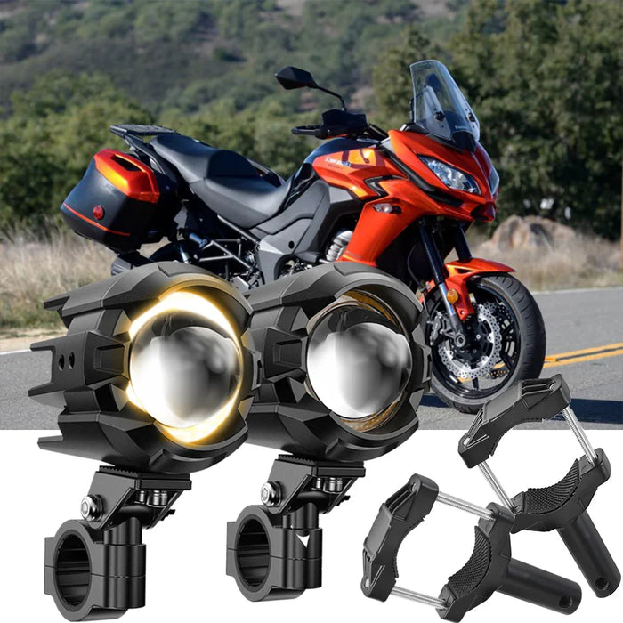 2015 Kawasaki Versys 1000 LT Motorcycle LED Spotlight Light 3+5 Light Modes