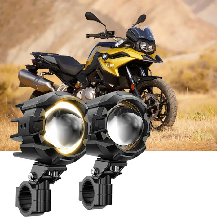 2018 BMW F 750 GS Motorcycle LED Spotlight Light 3+5 Light Modes