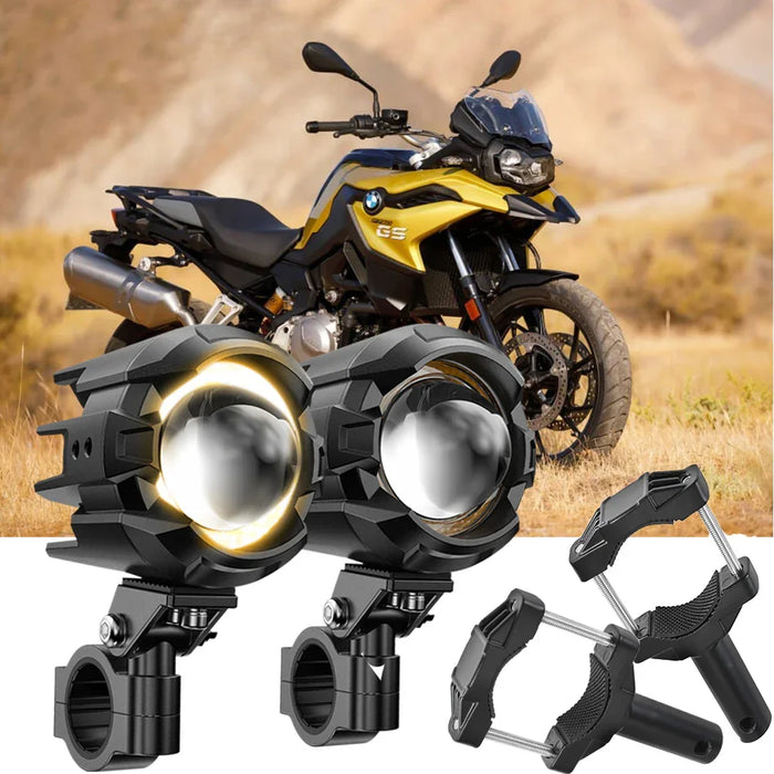 2018 BMW F 750 GS Motorcycle LED Spotlight Light 3+5 Light Modes