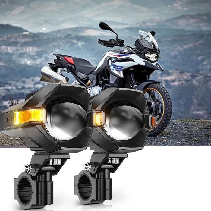 2018 BMW F 850 GS Motorcycle LED Spotlight Light 3+5 Light Modes MT8 Series