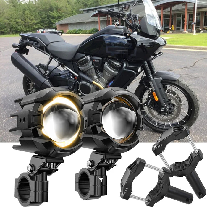 2021 Harley-Davidson Pan America 1250 Motorcycle LED Spotlight Light 3+5 Light Modes
