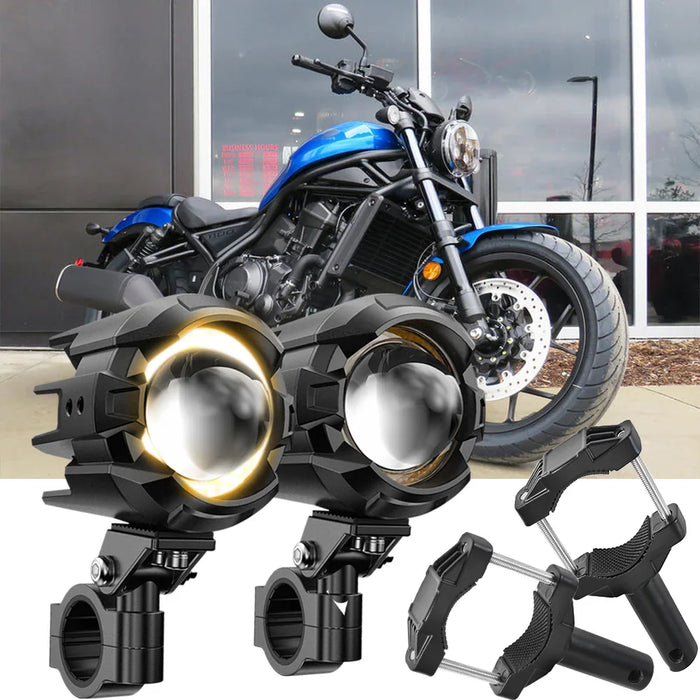 2024 Honda Rebel 1100 ABS Motorcycle LED Spotlight Light 3+5 Light Modes