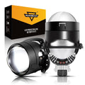 2.5 Inch 80W 6000K Bi-LED Projector Lens Headlight S8 Series Non-Destructive Installation Projector Lens for Car | 2PCS/Set