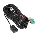 2.5M 16AWG Wiring Harness Customized for AUXBEAM Pod Lights with Single DRL