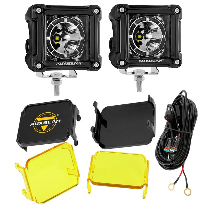 2Pcs Amber Covers+2Pcs Black Covers[$17.99]