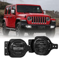 (2pcs/set) 4 Inch LED Fog Lights Replacement for Jeep Wrangler JL 2018 2019 2020