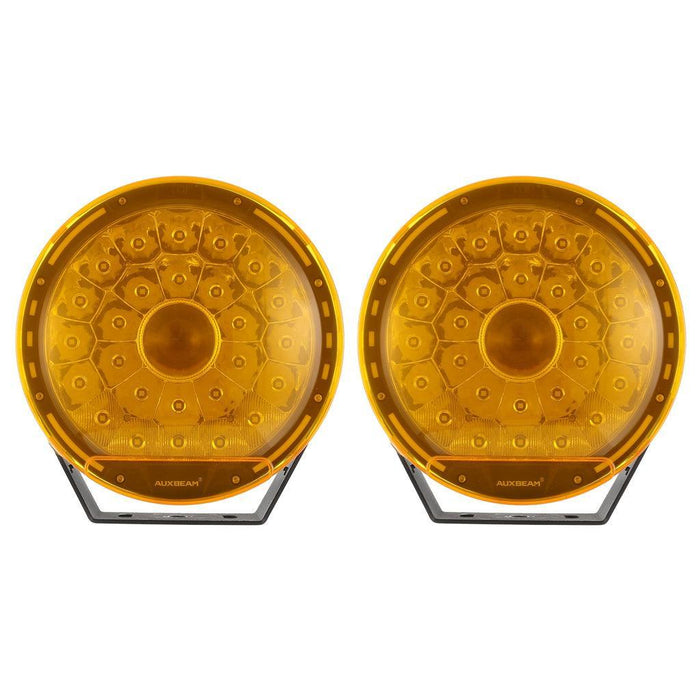 🔥9 Inch LED Driving Lights+Amber Covers