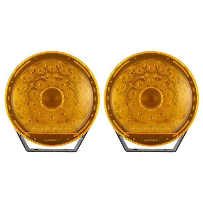 🔥9 Inch LED Driving Lights+Amber Covers