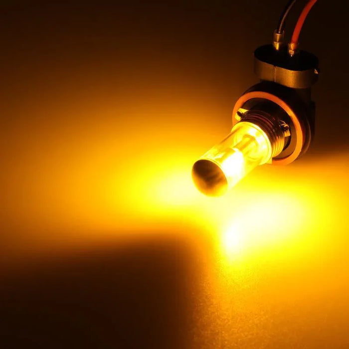 (2pcs/set) H11/H16JP SMD 20W 7000LM Natural White/AMBER Led Fog Light Bulbs