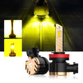 (2pcs/set) H11/H8/H9 8000LM 3000K Yellow Z3 LED Fog Light/DRL BULBS 44W For 2012-21015 TOYOTA TACOMA