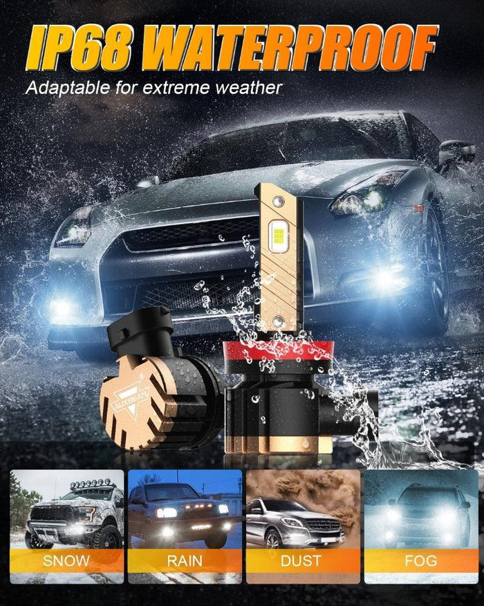 (2pcs/set) H11/H8/H9 8000LM Cool White/Yellow Z3 LED Fog Light/DRL BULBS 44W