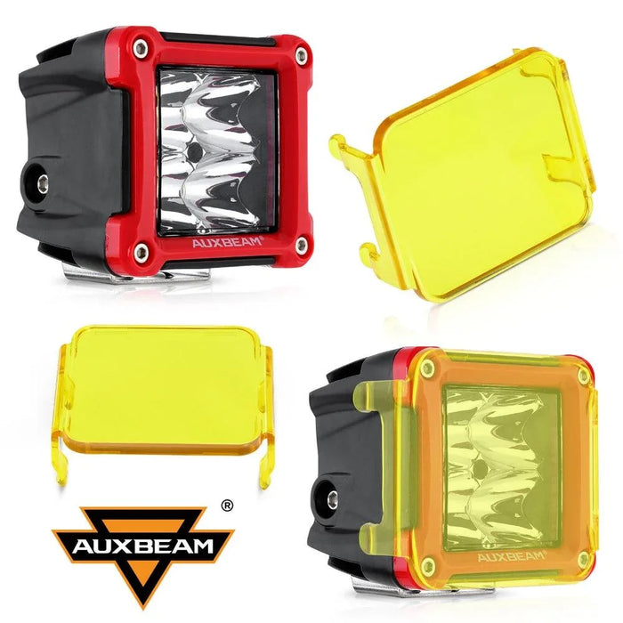 Spot Beam / Red / +2Pcs Amber Covers[$9.99]