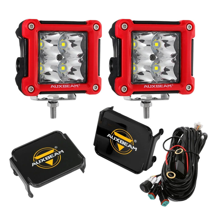 Spot Beam / Red / +2Pcs Black Covers[$9.99]