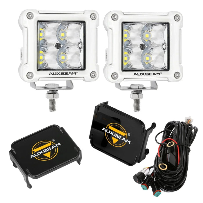 Spot Beam / White / +2Pcs Black Covers[$9.99]