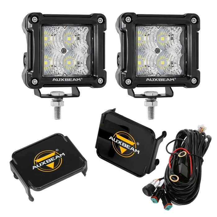 Flood Beam / Black / +2Pcs Black Covers[$9.99]