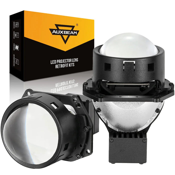 3 Inch 112W 6000K Bi-LED Projector Lens Healidght K9 Series Retrofit Cutting Installation for Car | 2PCS/Set