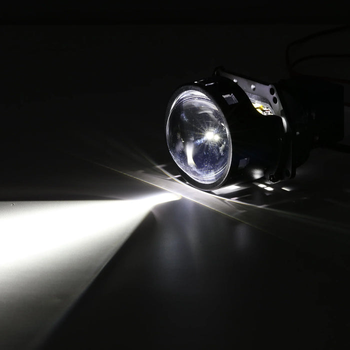3 Inch 112W 6000K Bi-LED Projector Lens Healidght K9 Series Retrofit Cutting Installation for Car | 2PCS/Set