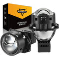 3 Inch 140W Hyperboloid Bi-LED Direct Projector Lens Headlight K9 Series Retrofit Cutting Installation for Car | 2PCS/set