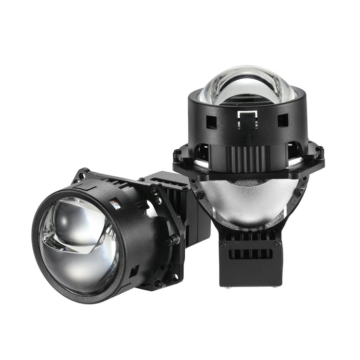 3 Inch 140W Hyperboloid Bi-LED Direct Projector Lens Headlight K9 Series Retrofit Cutting Installation for Car | 2PCS/set