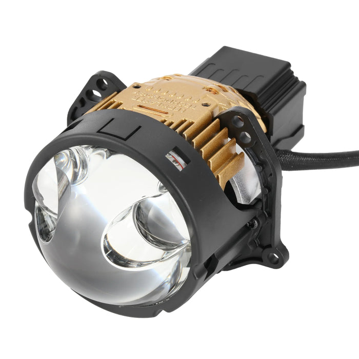 3 Inch 170W 6000K Hyperboloid Bi-LED Projector Lens Headlight with Round Spot Auxiliary High Beam K9 Series, Retrofit Cutting Installation for Car | 2PCS/Set