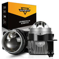 3 Inch 86W Bi-LED Projector Lens Fog Light 6000K Hyperboloid Lens Fog Light With High Beam Auxiliary For Toyota/Honda | 2 PCS/Set