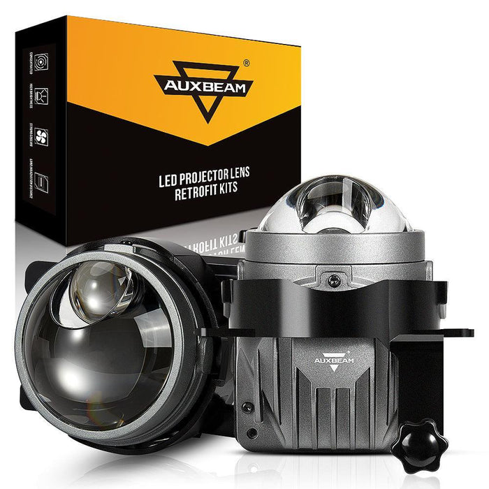 3 Inch 86W Bi-LED Projector Lens Fog Light 6000K Hyperboloid Lens Fog Light With High Beam Auxiliary For Toyota/Honda | 2 PCS/Set