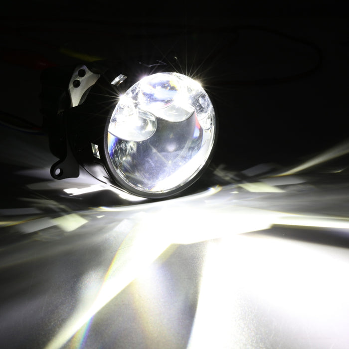 🆕3 Inch Bi-LED Projector Headlight with Triple Beam Laser Assist 165W 6500K C6 Series Non-Destructive & Retrofit Compatible Upgrade Kit