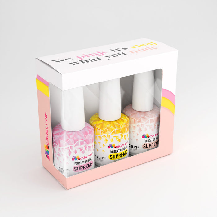 <img scr = “Maskscara Gel-It 3 Pack Super Base Kit.jpg” alt = “Supreme Foundation Kit by the brand Maskscara ”>