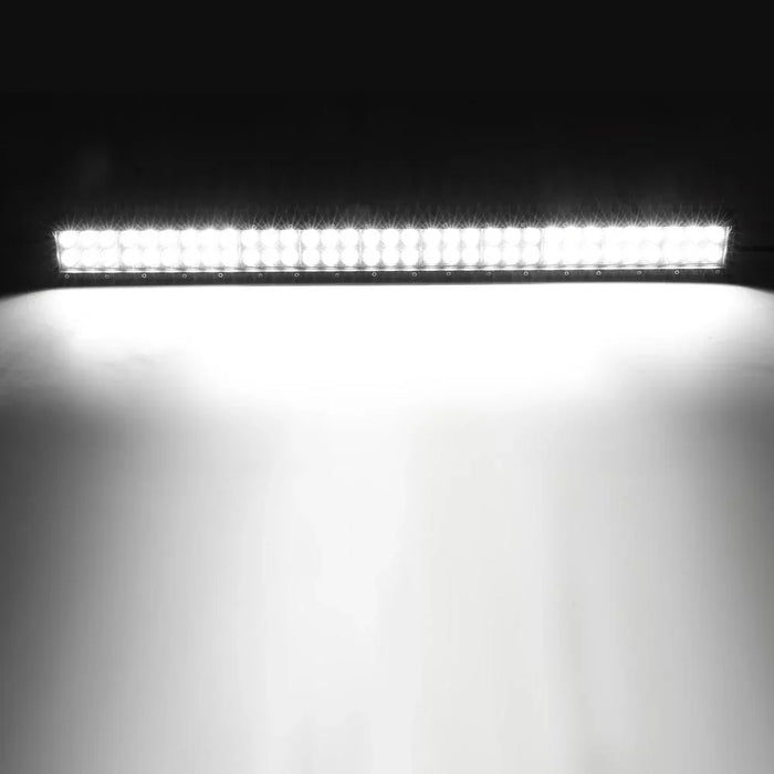 32 inch Classic-SM Series Dual Row LED Light Bar 6000K White Combo for SUV ATV UTV Trucks Pickup Boat