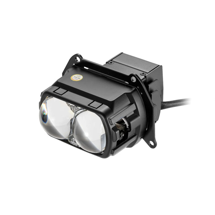 3.5 inch 132W Hyperbolic Rectangular Bi-LED Projector Lens Headlight K9 Series, Retrofit Cutting Installation for Cars | 2pcs/Set