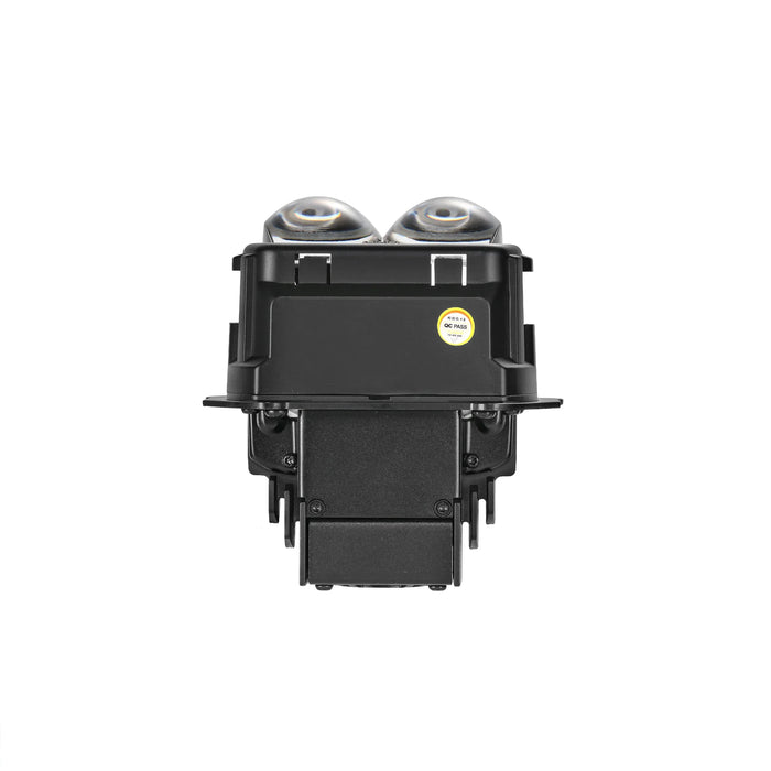 3.5 inch 132W Hyperbolic Rectangular Bi-LED Projector Lens Headlight K9 Series, Retrofit Cutting Installation for Cars | 2pcs/Set