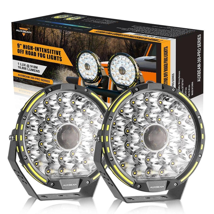 9 Inch Driving Lights / Without Covers