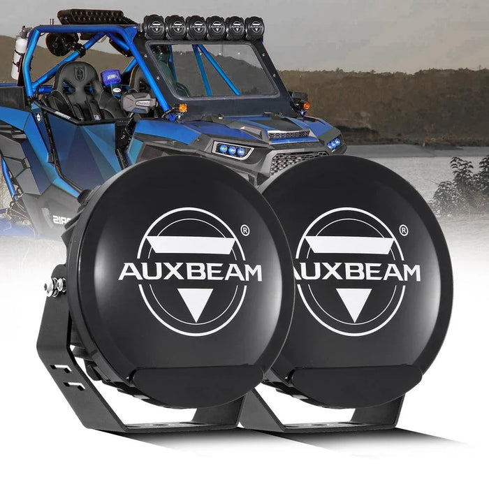 🔥9 Inch LED Driving Lights+Black Covers