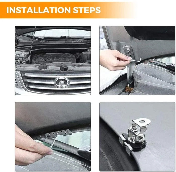 4" Classic-SM Series Spot Beam LED Pods Light + Universal LED Working Lights Mounting Brackets