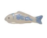 4" Stoneware Floating Fish - Four Colors